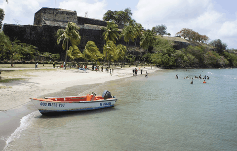 Plage La Française Ou Malecon